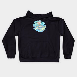 Turtle swim Kids Hoodie